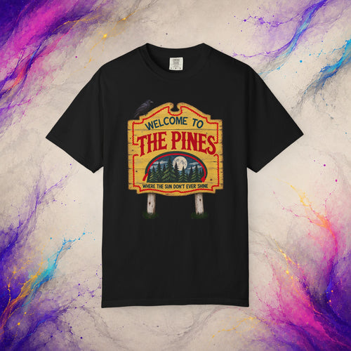Welcome To The Pines Tee | Vintage Folk Horror Shirt
