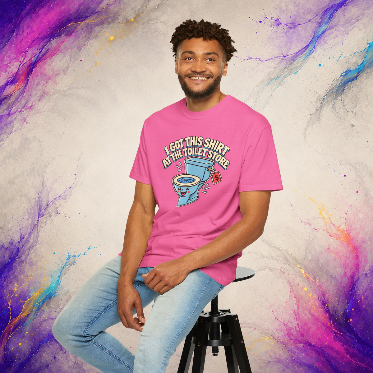 I Got This Shirt at the Toilet Store Tee | Funny Retro Graphic T-Shirt