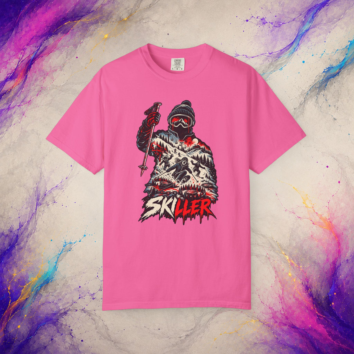 SKILLER Tee – Ski Slasher Horror Shirt