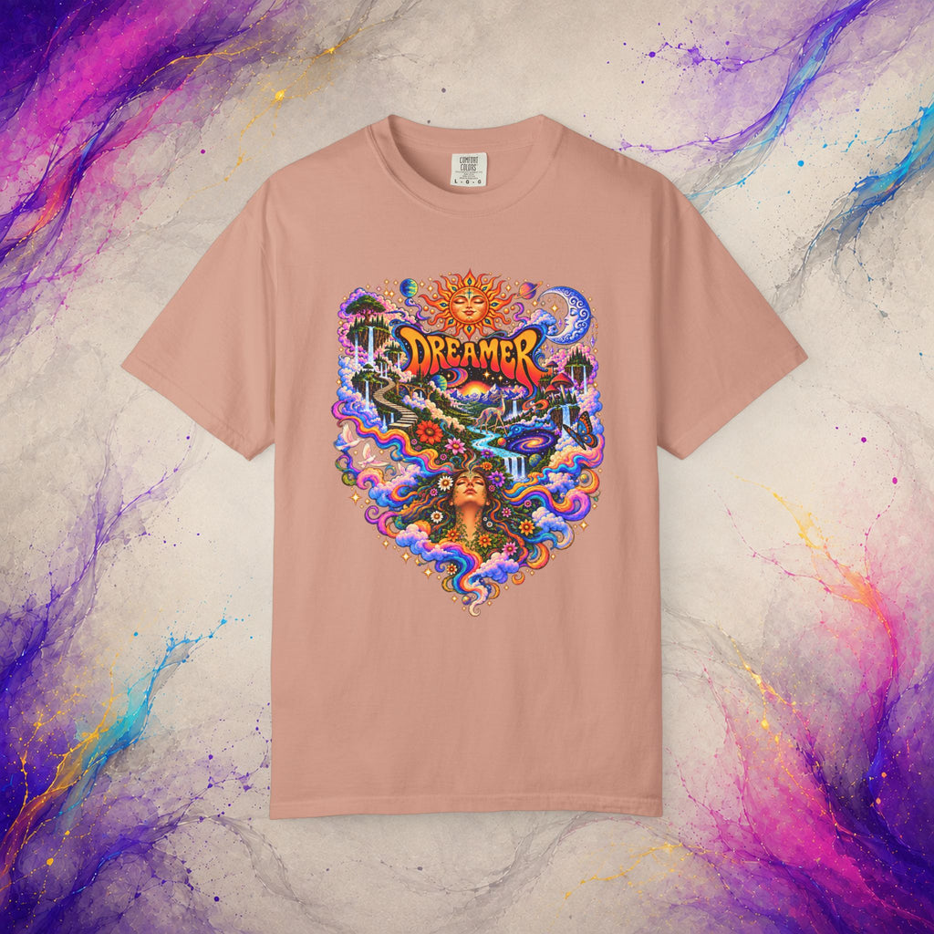 Dreamer Tee | Psychedelic Cosmic Nature Graphic T-Shirt