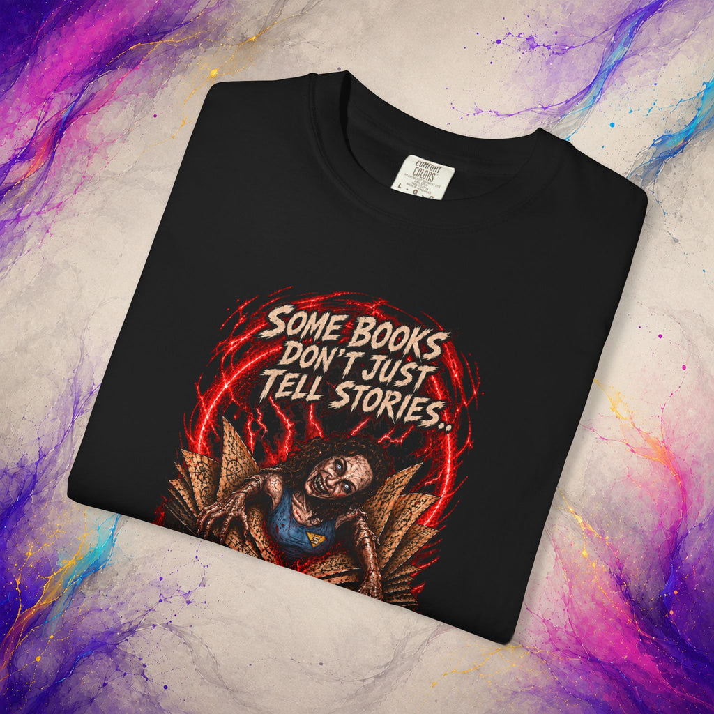 They Summon Them Tee | Cursed Book Horror Shirt