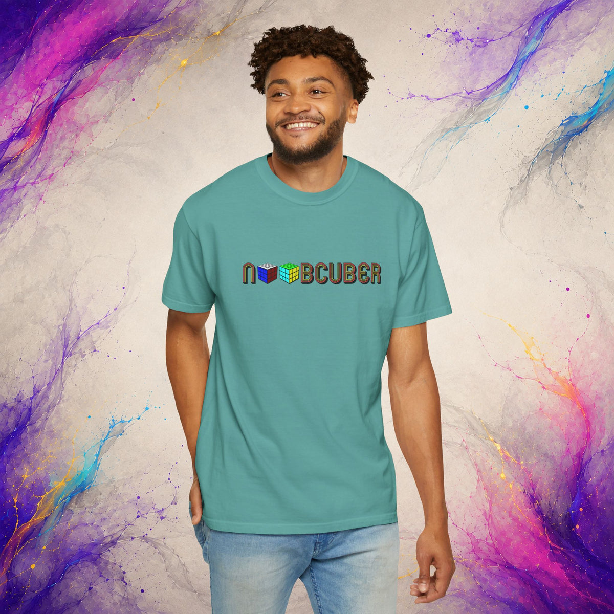 Noobcuber Tee | Retro Puzzle Cube Shirt