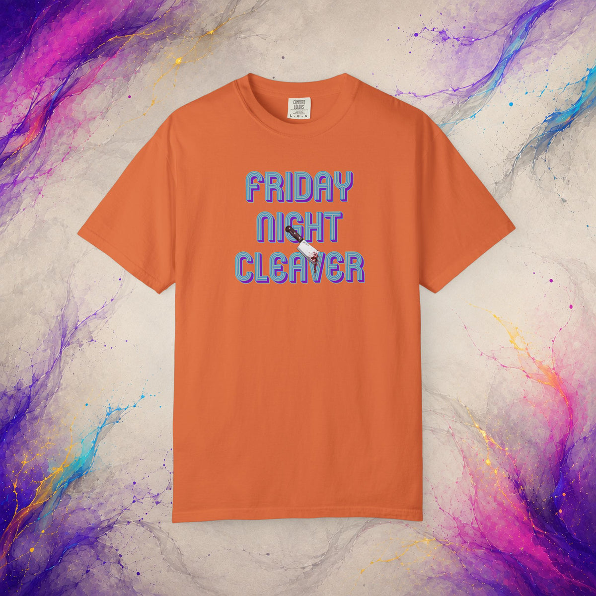 Friday Night Cleaver Tee | Retro Horror Graphic Shirt