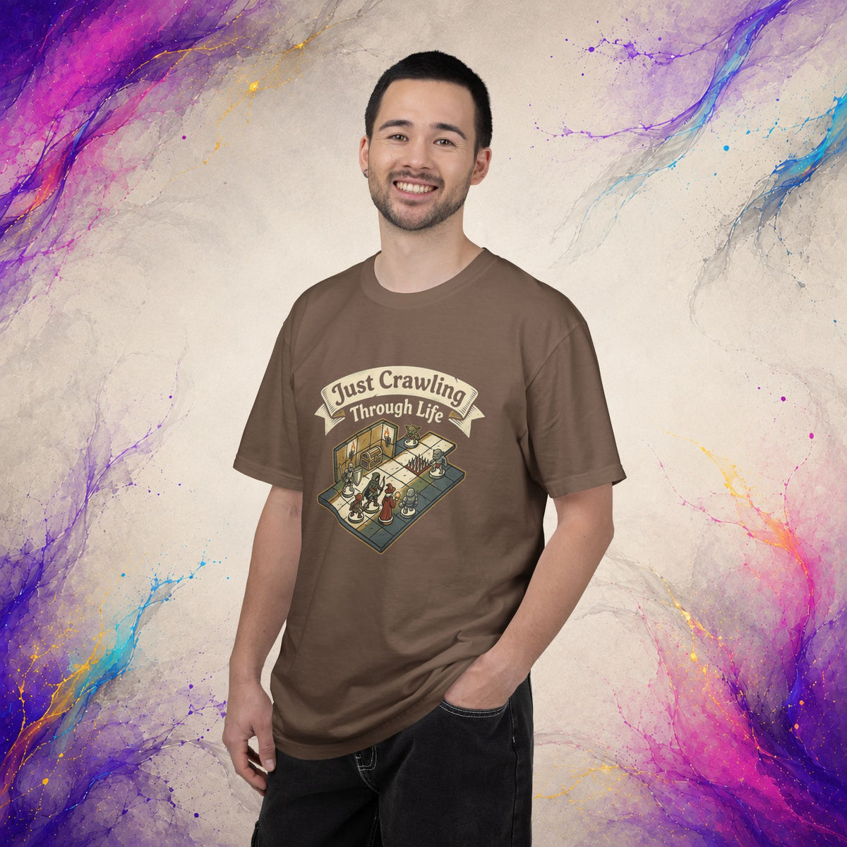 Just Crawling Through Life T-Shirt | Tabletop RPG Adventure Tee