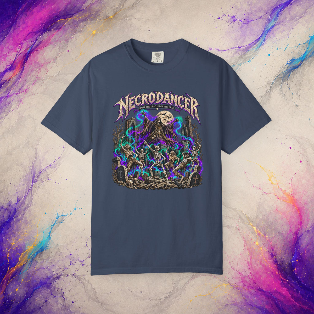 NecroDancer Tee | Raise the Dead Drop the Beat Horror Shirt