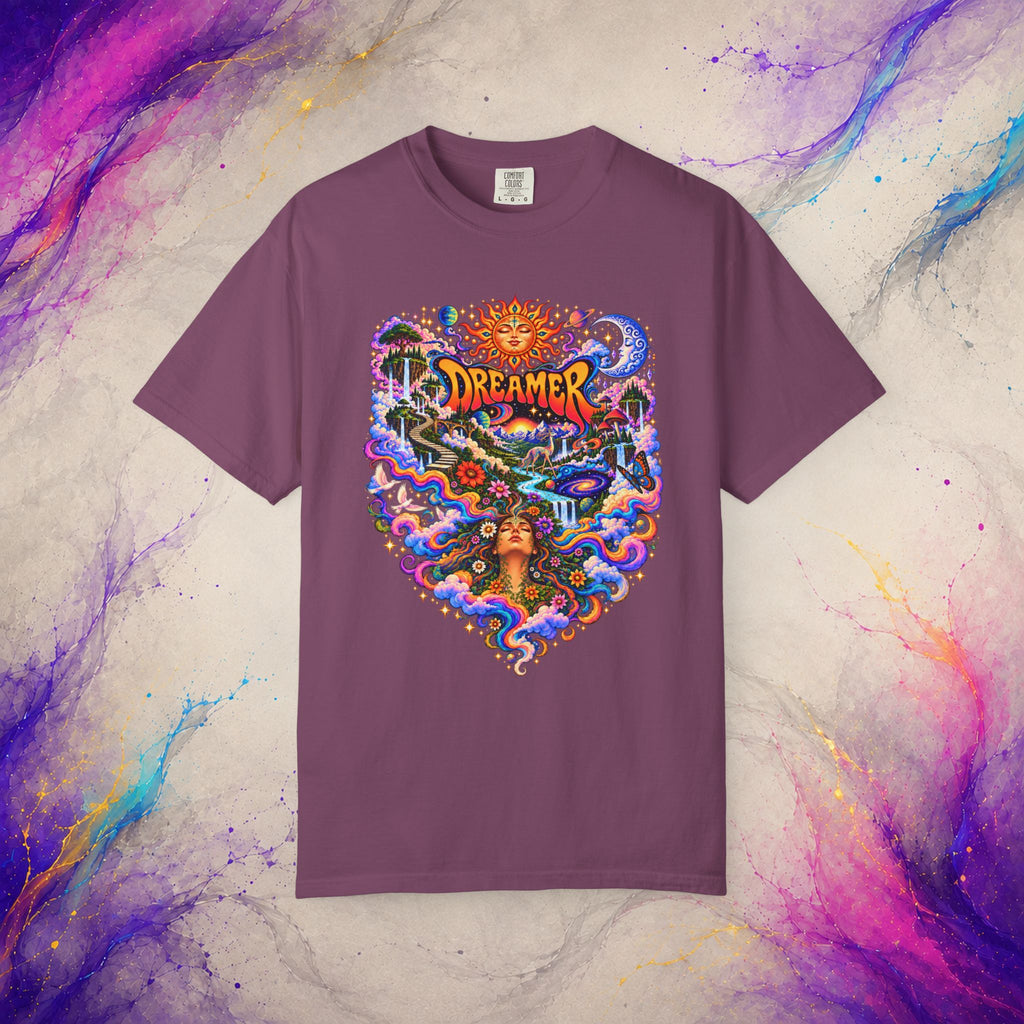 Dreamer Tee | Psychedelic Cosmic Nature Graphic T-Shirt