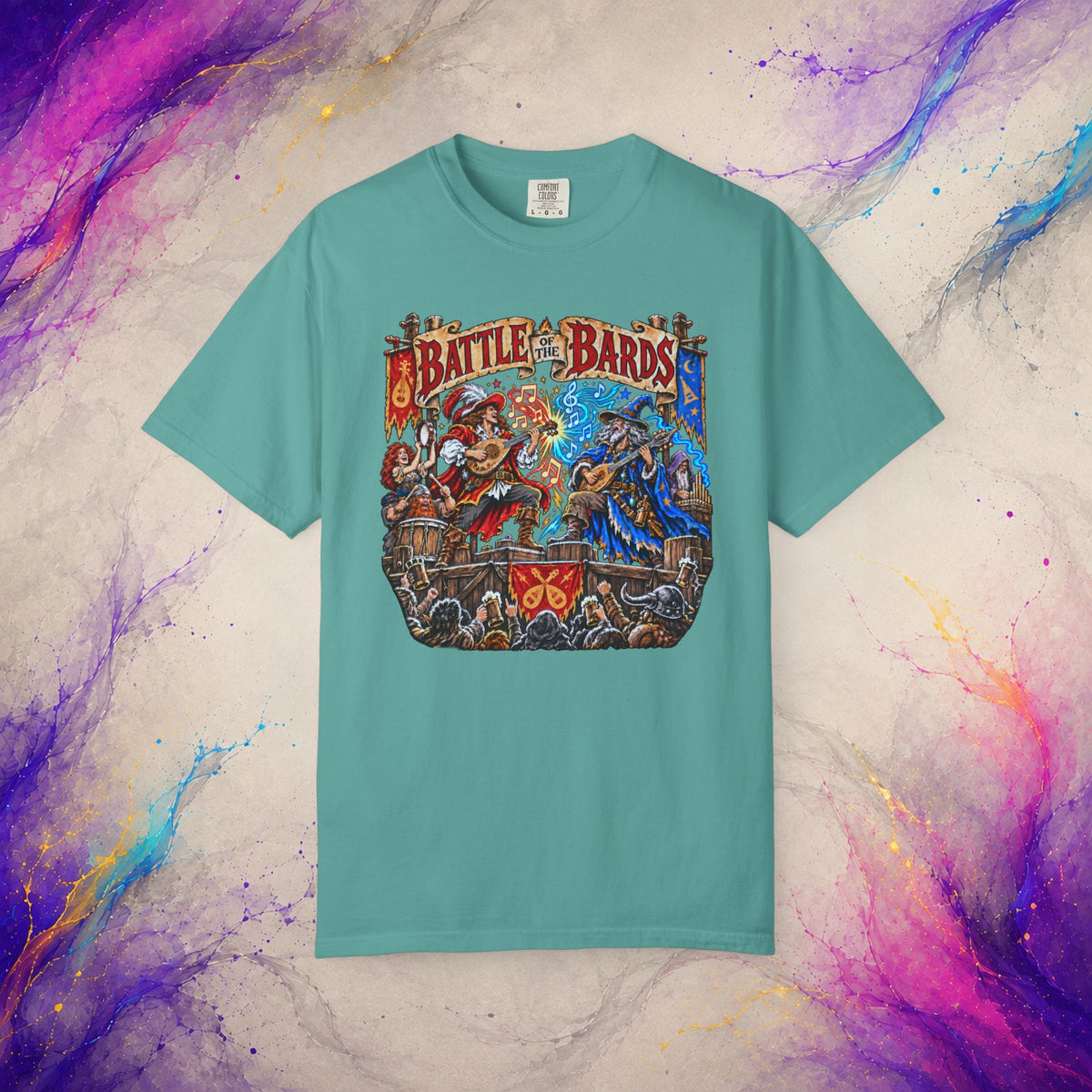 Battle of the Bards Tee | Fantasy Music Duel Shirt