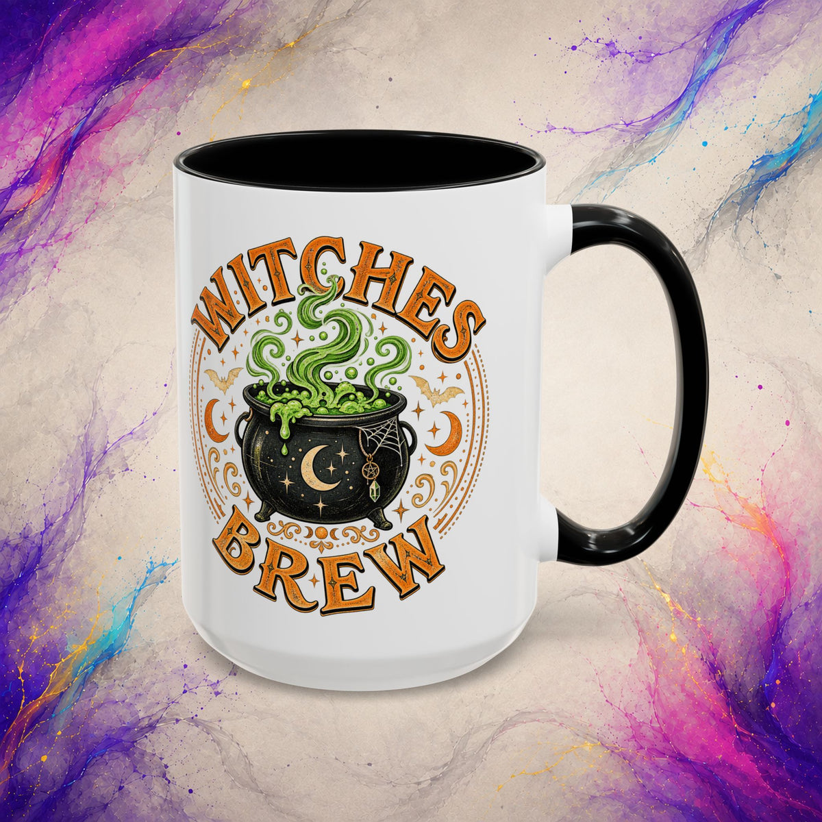 Witches Brew Mug | Cauldron Accent Coffee Cup
