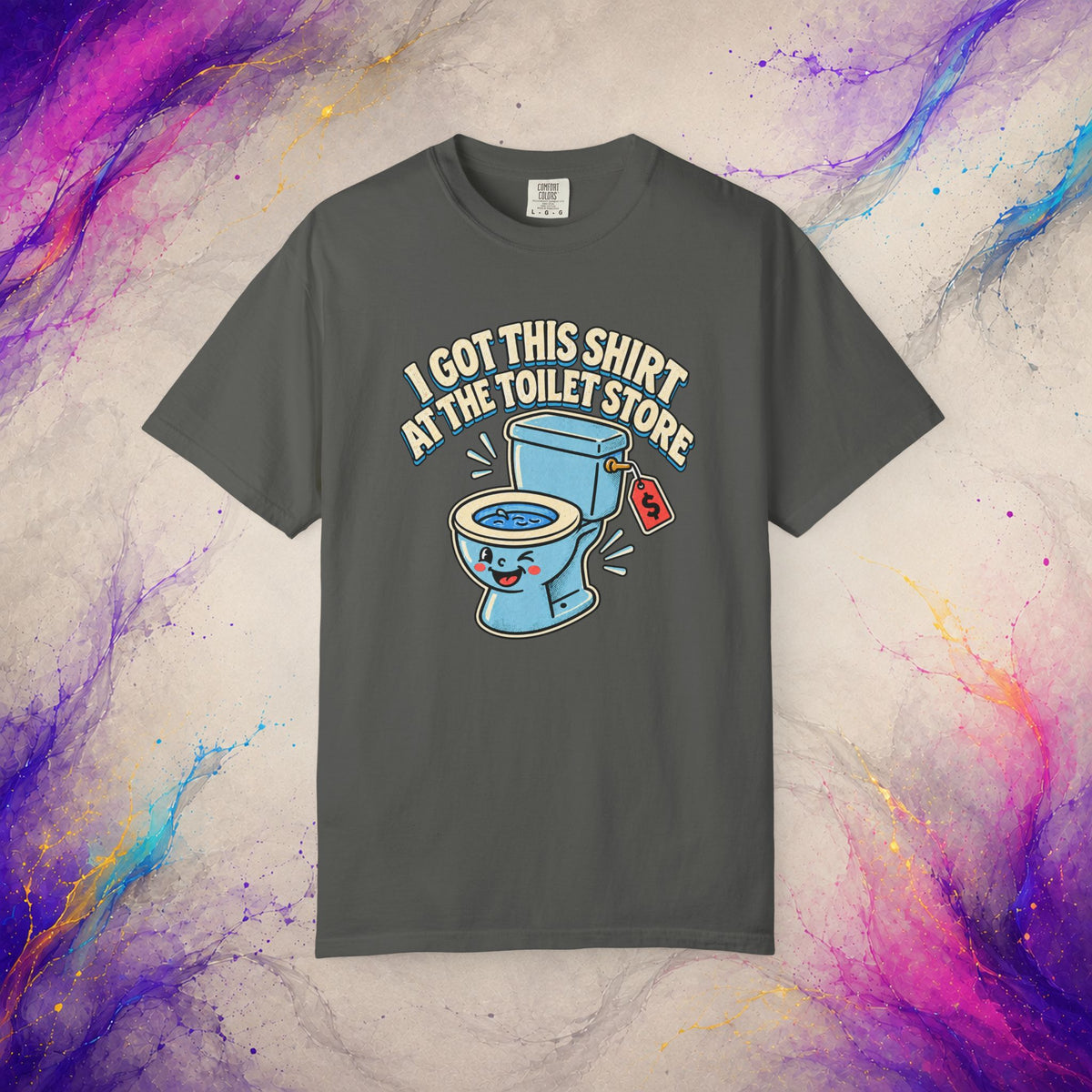 I Got This Shirt at the Toilet Store Tee | Funny Retro Graphic T-Shirt