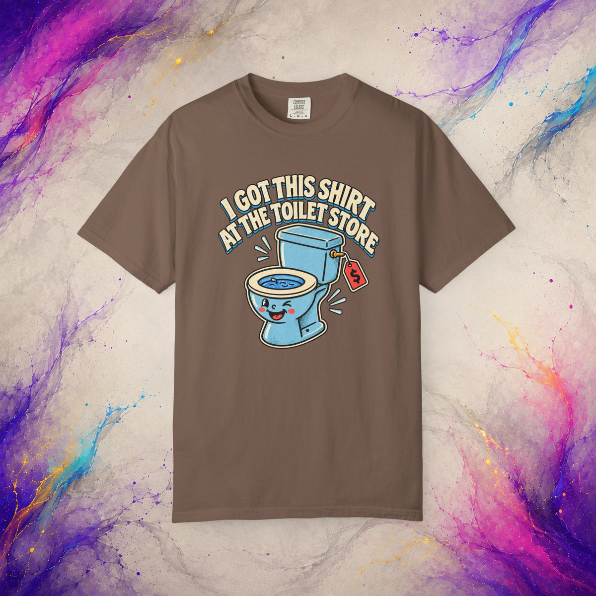 I Got This Shirt at the Toilet Store Tee | Funny Retro Graphic T-Shirt